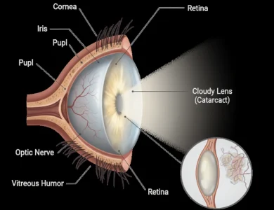 علائم آب مروارید چشم چیست