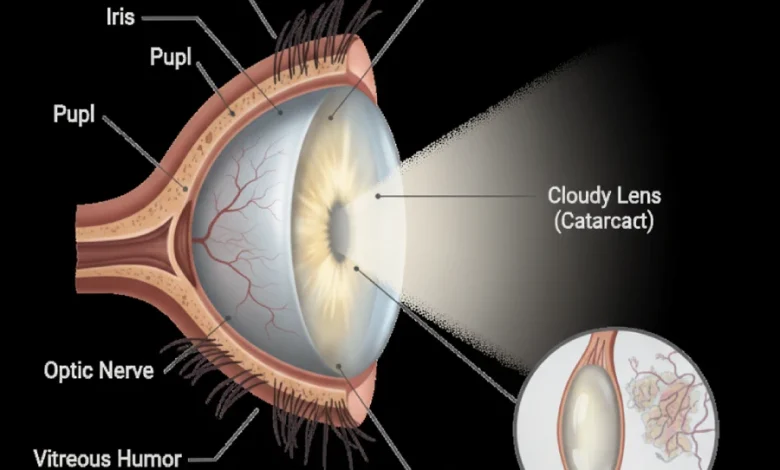 علائم آب مروارید چشم چیست