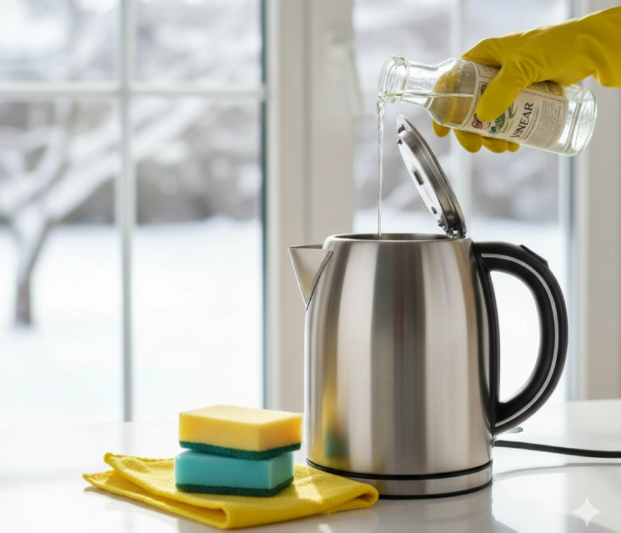 10 تا از بهترین روش های رسوب زدایی کتری و سماور در منزل